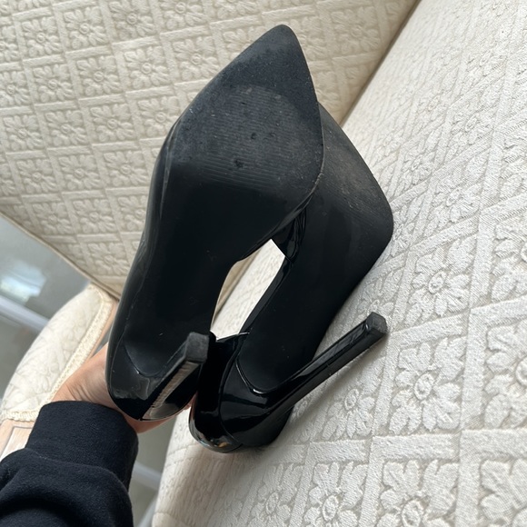Black patent leather Steve Madden Heel - Picture 3 of 3